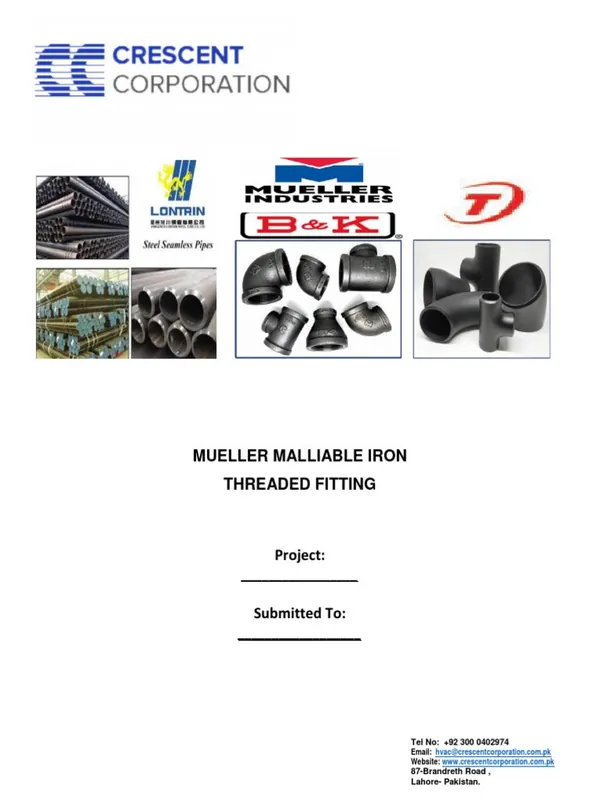 MUELLER INDUSTRIES 520-658 Fitting