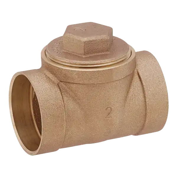 DWV COPPER FITTINGS COT07 DWV Copper Fittings 1-1/2 in. DWV Cleanout Tee with Plug