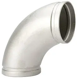 GRUVLOK 0390063287 7050SS 3 Stainless Steel 90 Degree Elbow