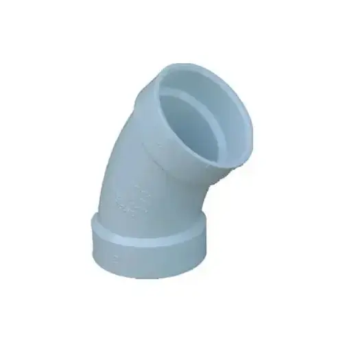 TIGRE 321-3403 PVC 45 Degree DWV Elbow 3 Inch