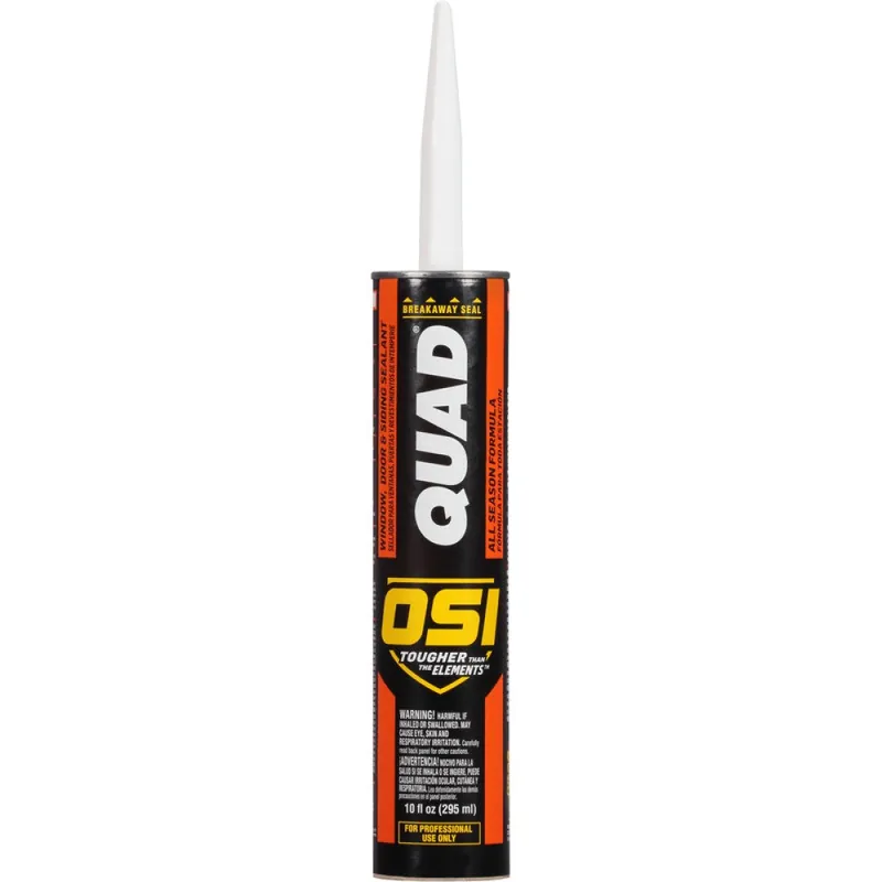 HENKEL 1642878 Quad White Window, Door & Siding Sealant