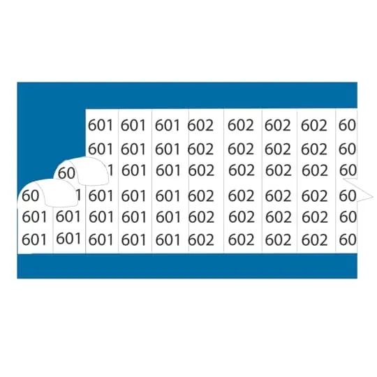 ABB WC2S Wire Marker Card