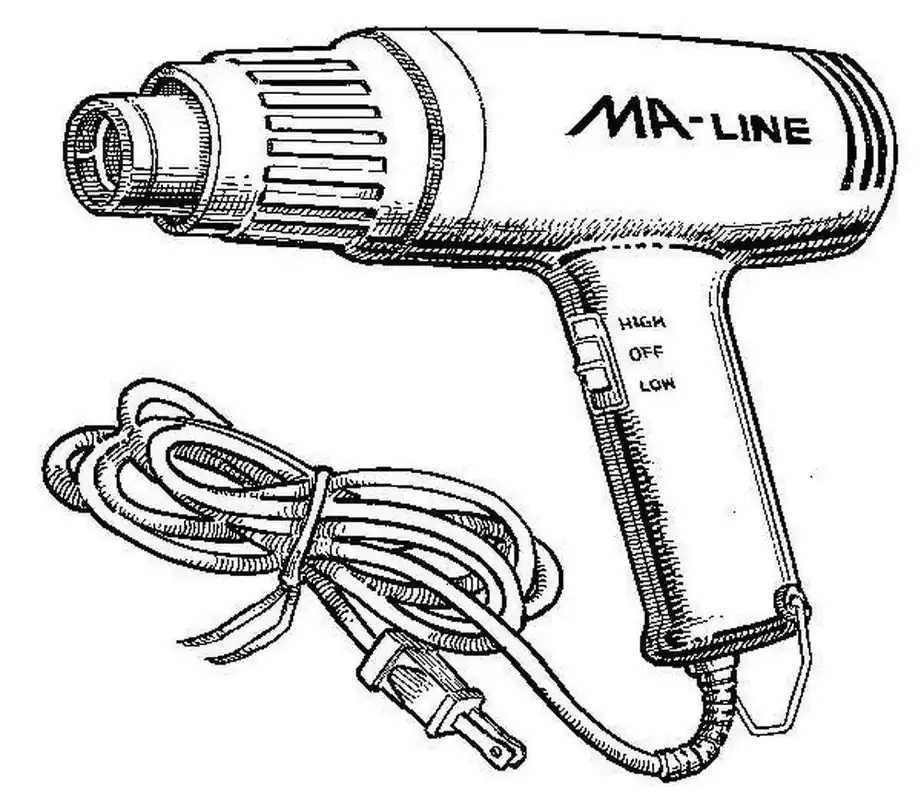 Ma-Line MA02525-3 Corded 115V Heat Gun