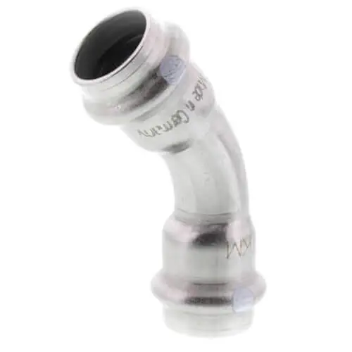 Viega 85457 1 ProPress 304 Stainless 45 Elbow w FKM P x P