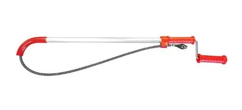 Pasco PS-6CADH Drop Head Closet Auger With 1-1/8 in Heavy Duty Guide Tube, 6 in L