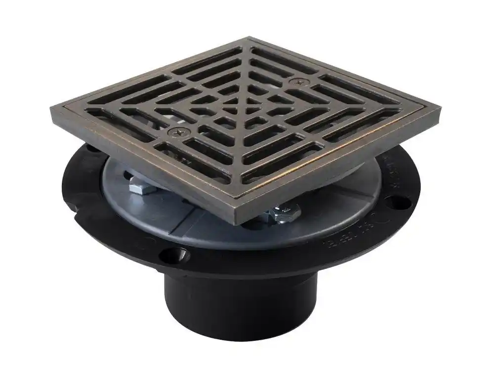 Sioux Chief 821-200ARBQ Drain Shwr Pan ABS Orb R&S Sq