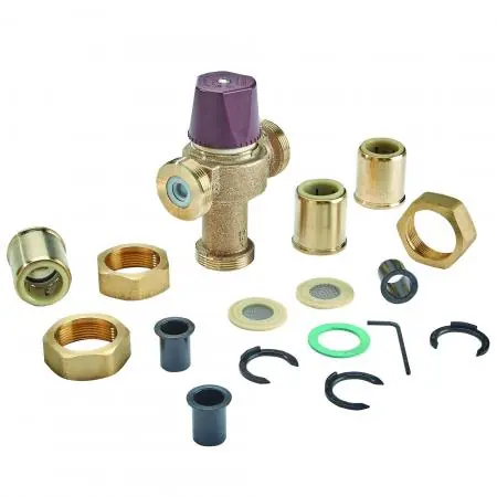 Watts 6550004 1/2 LFLM490-5 Thermostatic Tempering Valve