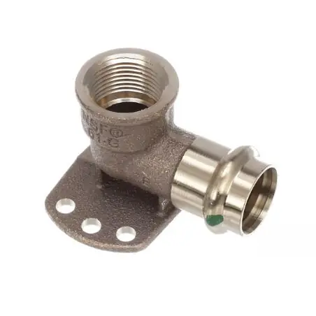 Viega 2925.5ZL 79195 3/4 PXFPT ProPress Bronze 90 Degree Drop Elbow