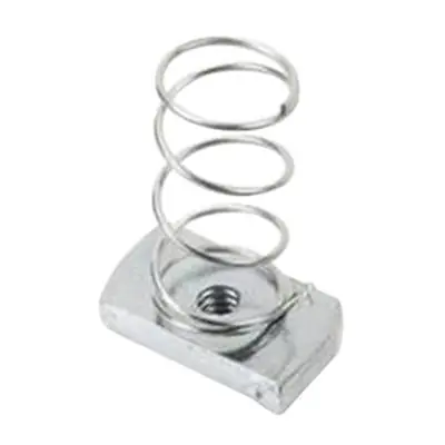 Thomas Betts B911-3/8 Galv-Krom Steel B-911 Series Self-Holding Channel Spring Nut 3/8 Inch