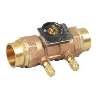 Watts 0856811 1 Lead Free Flow Measurement Valve 125 psi 1 LFCSM-61-M1-S