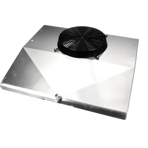 Continental Refrigeration 50-040 Fan Panel Assembly Black Fan G