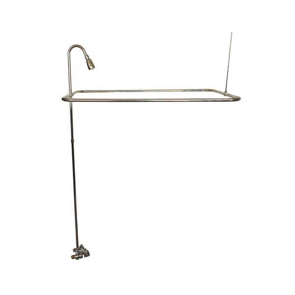 ADD A Shower Kit Complete With Bathcock & 24'' X 42'' Curtain Ring