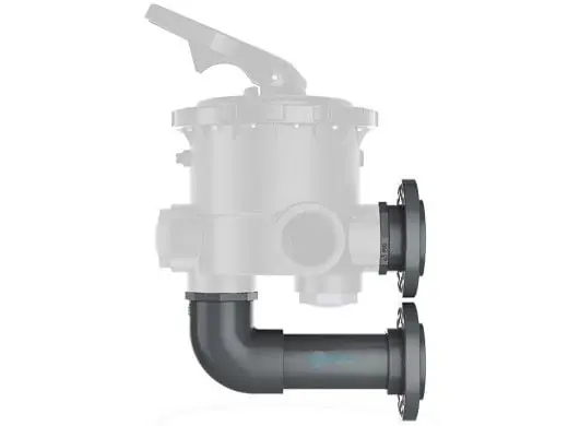 Zodiac BWVL-MPV-PK Jandy 3 Flange Plumbing Kit