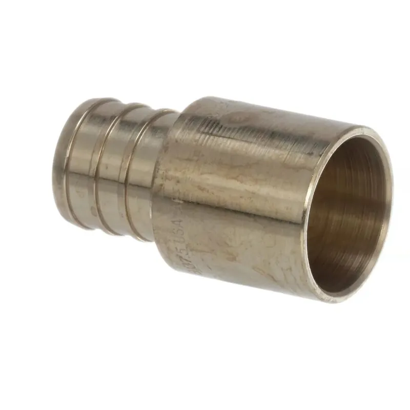 Viega V5046ZL 46644 3/4 PEX Crimp X Fitting Pureflow Brass Adapter Lead Free