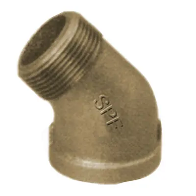 Various 0921039400 Elbow 3/4 THRD 125# BRONZE STREET 45 DEGREE ELBOW