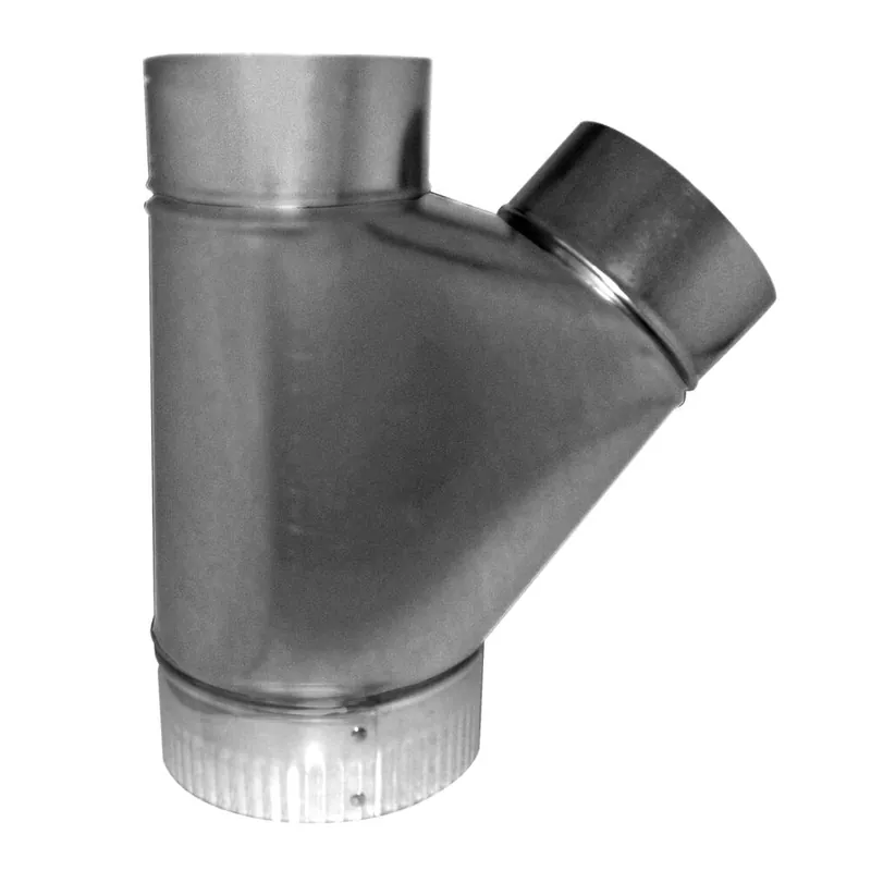 Southwark 50-6 Flue Wye 6 x 15 Long Galvanized