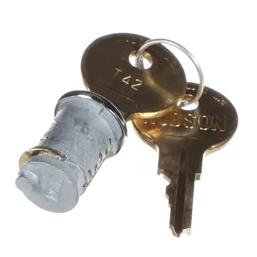 Continental Refrigeration 20123 Lock Pike Glass Door (key #t42)