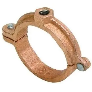 Anvil International 560018954 Extension Split Clamp Pipe Hanger 2 inch Pipe Size 3/8 inch Rod Size