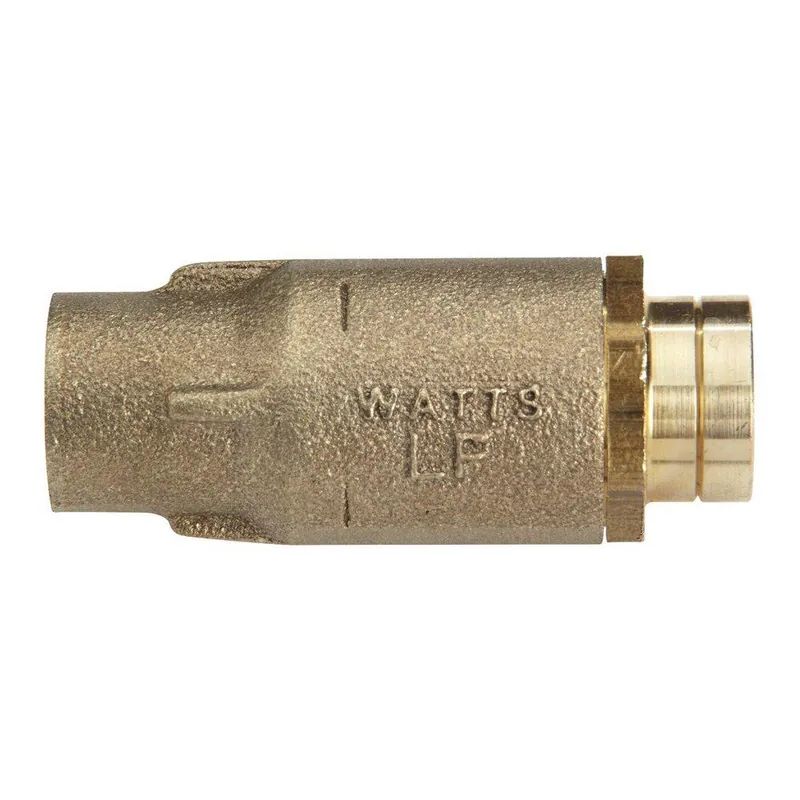 Watts 0555182 LF601S Series Brass Solder Check Valve