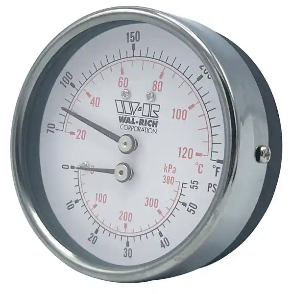 3 1/4'' Angle Tridicator 1/2'' NPT