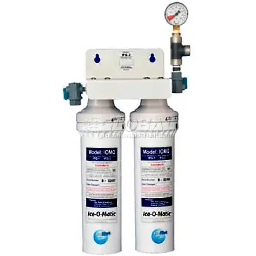 Ice-O-Matic IFQ2 Water Filter Manifold Dual w/ Special Scale Inhibitor