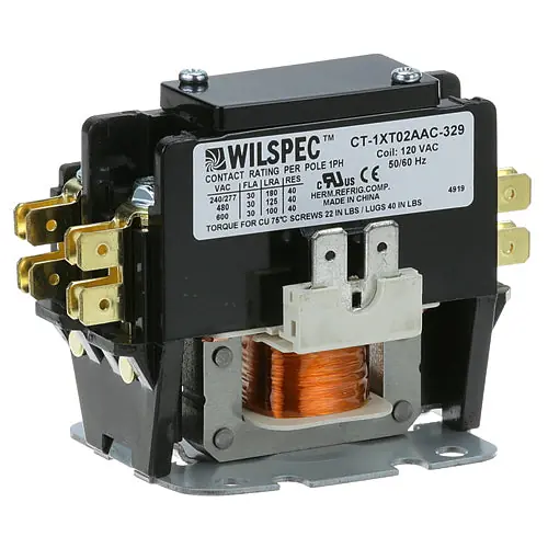 Ice-O-Matic 9101002-07 Contactor 120V 30A 2 Pole