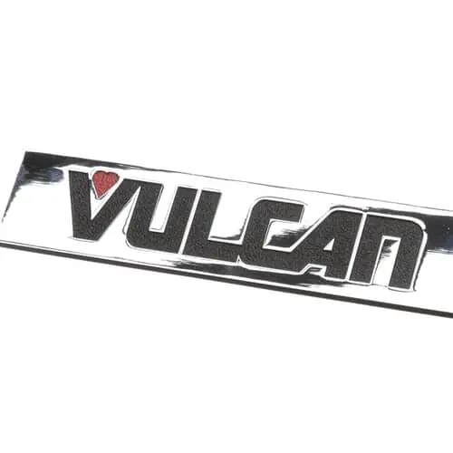 Vulcan 00-957916-00001 Nameplate Vulcan 7-1/4