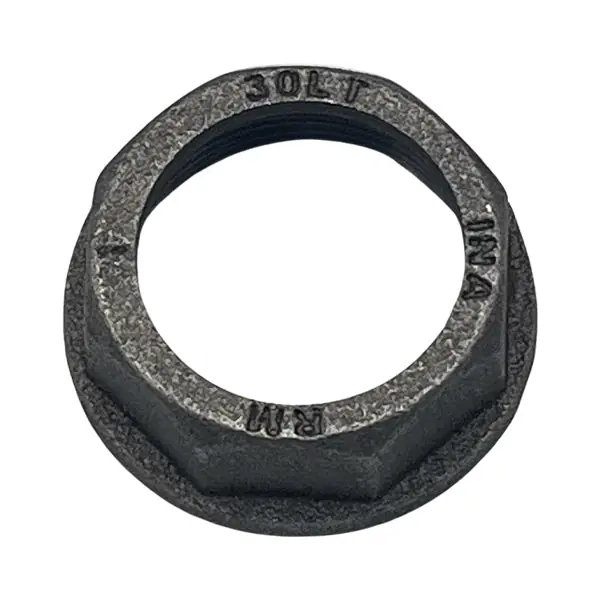 1 1/4'' Swivel Nut For Gas Meter – Black