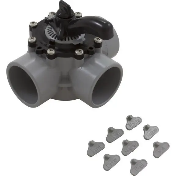 Zodiac 25933-201-000 Diverter Valve 2In S X 2.5In Sp 3-Way
