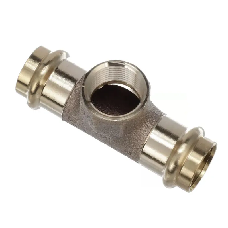 Viega 2917.2ZL Viega 79775 Pressure Tee 1-1/4x1-1/4x3/4