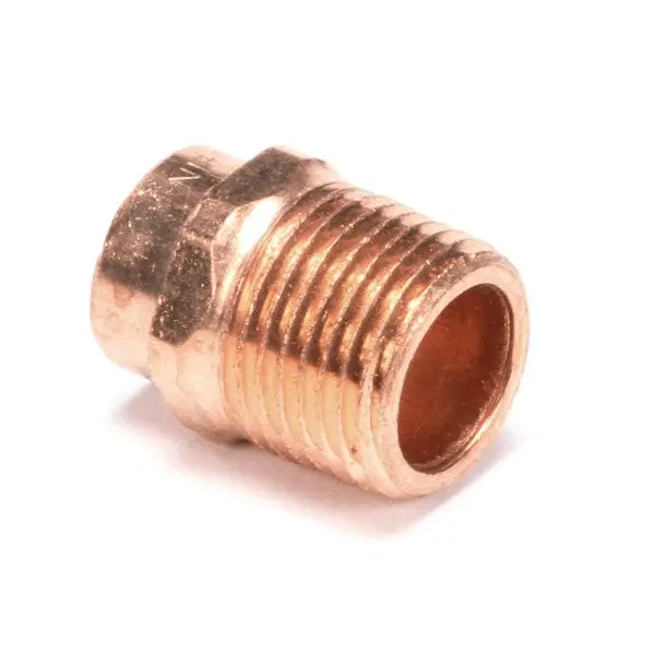 Randell PBADP120 Adaptor 1/2 CU X 1/2 MIP Male