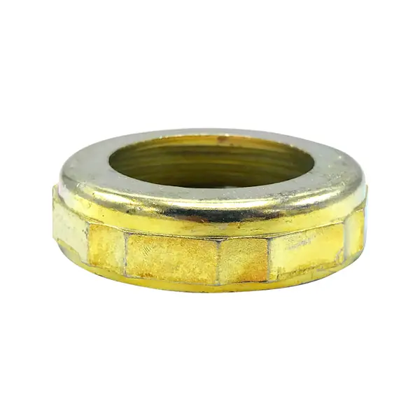 1 1/2'' X 1 1/2'' Chrome-Plated Solid Brass Slipnut