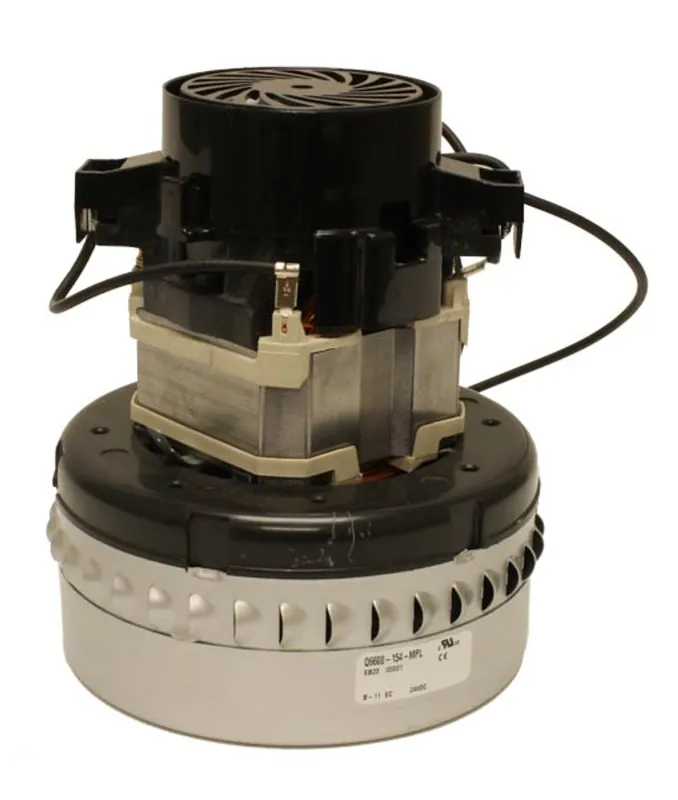 Precision Electric Motor Sales Q6600-154T-MPL Vacuum Motor 24V