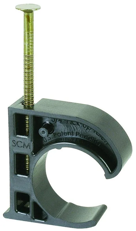 Sioux Chief 556-3BK 3/4 in. Zinc Plated Plastic Nail Barb Clamp