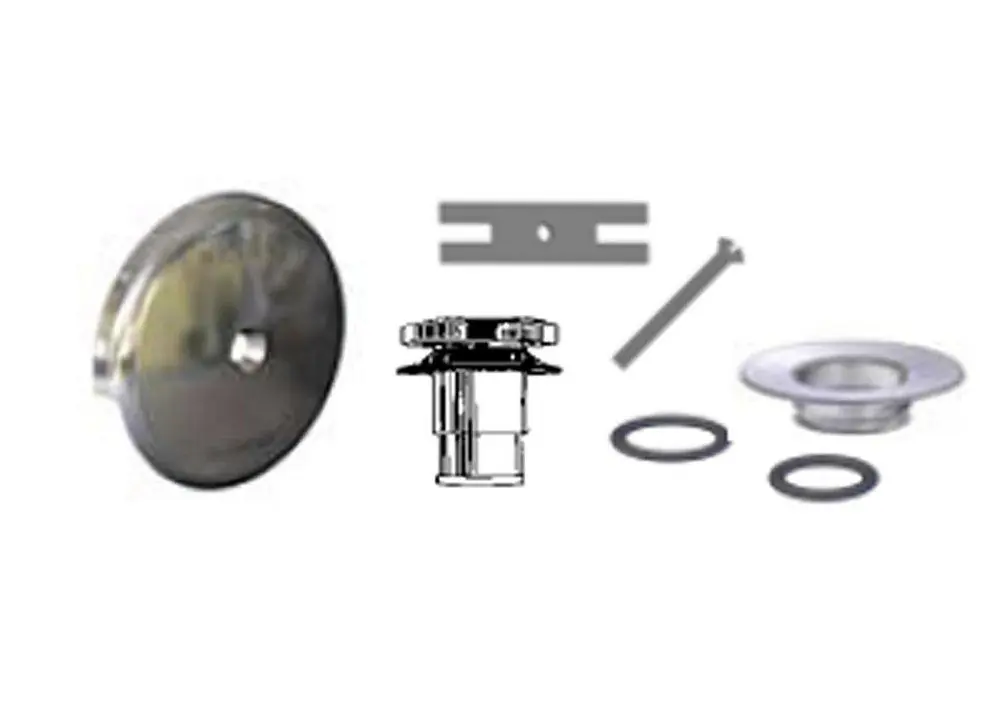 Watco 39290-CP QuickTrim Stainless Steel Push Pull Trim Kit in Polished Chrome