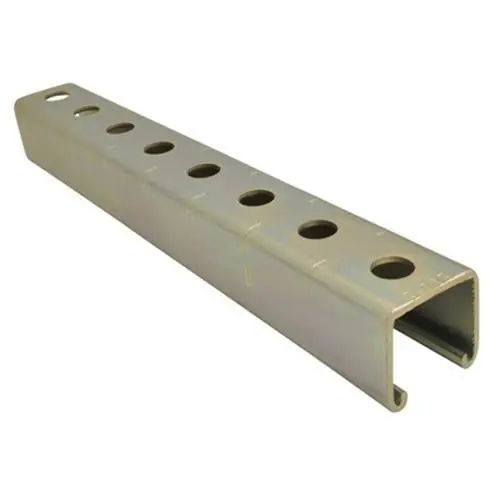 Thomas Betts B907-10 1-Channel With Punched Hole 10-ft x 1-1/2-Inch x 3/4-Inch