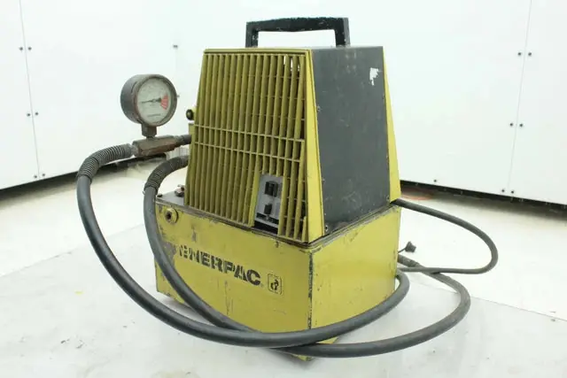Precision Electric Motor Sales 003025.22 Enerpac PEM-3025 Hydraulic 3000 Hush Pump 10,000 PSI Max 120V 5 Gal