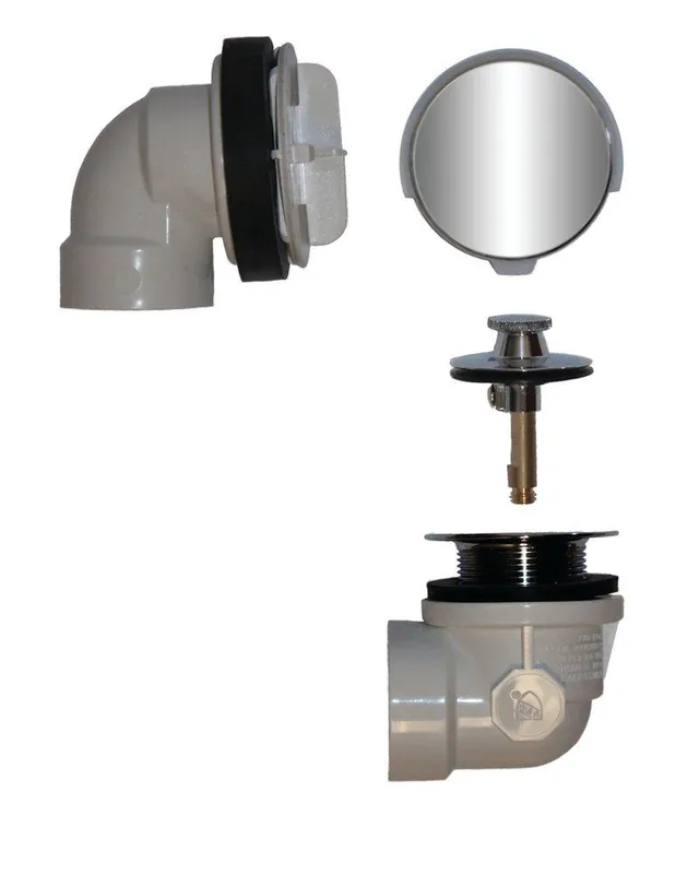 RAPID-FIT RF-0980-MB Lift & Turn Drain in Satin Nickel