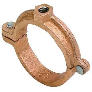 Various CT-138R 3/4 Copper Plated Malleable Iron Hinged Split Ring Clamp