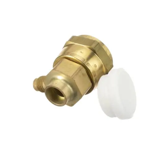 Ice-o-matic 9091001-10 Coupling Half W/valve 1/2