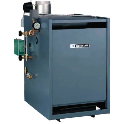 Weil-McLain 119304330 PEG-30 - 47000 BTU Output Cast Iron Packaged Steam Boiler, Spark Ignition - Series 6 (NG PIDN)