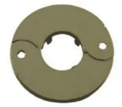 Braxton Harris Company FCP112 1-1/2 in. Chrome-Plated Steel Floor and Ceiling Plate