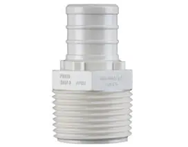 Sioux Chief 646XP32 PEXXM PowerPEX AccuCrimp Plastic Straight Adapter