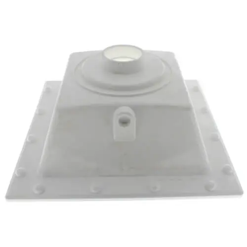 SIOUX 861-2P SquareMax PVC Floor Sink with Strainer 2 Inch