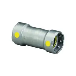 MegaPress 25056 Pipe Coupling, 2 in Nominal, Press End Style, Carbon Steel, Import