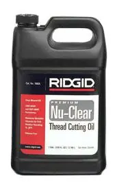 Ridgid 70835 Nu-Clear Thread Cutting Oil 1 Gallon