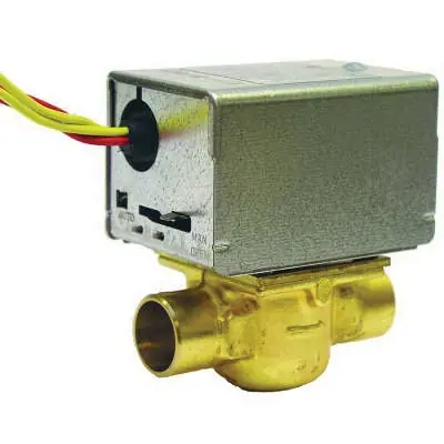 Honeywell V8043E1061 Brass 2-Position Normally Closed Zone Valve 3/4 in