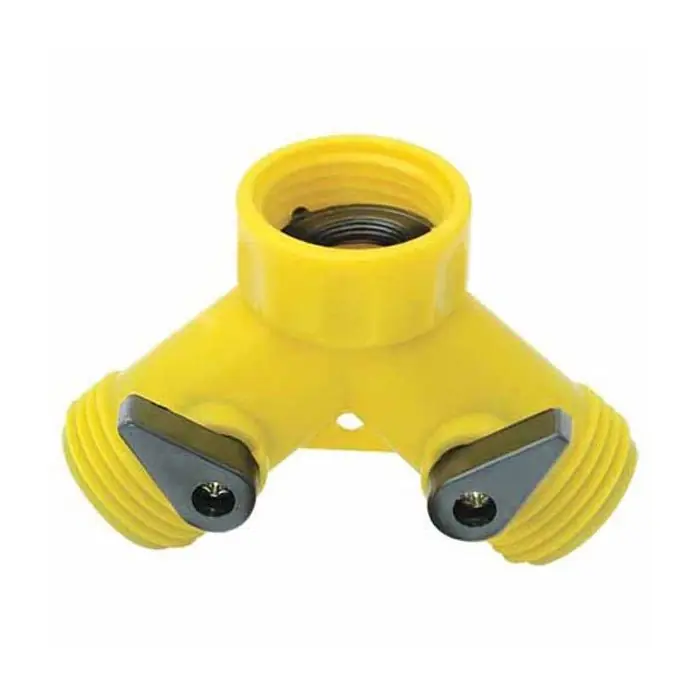 EZ-FLO 70135 Twin Hose Connector - Dual Shut Off