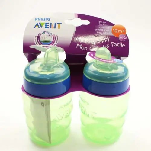 Avent SCF553/25 My Easy Sippy 9OZ 2PK Boy