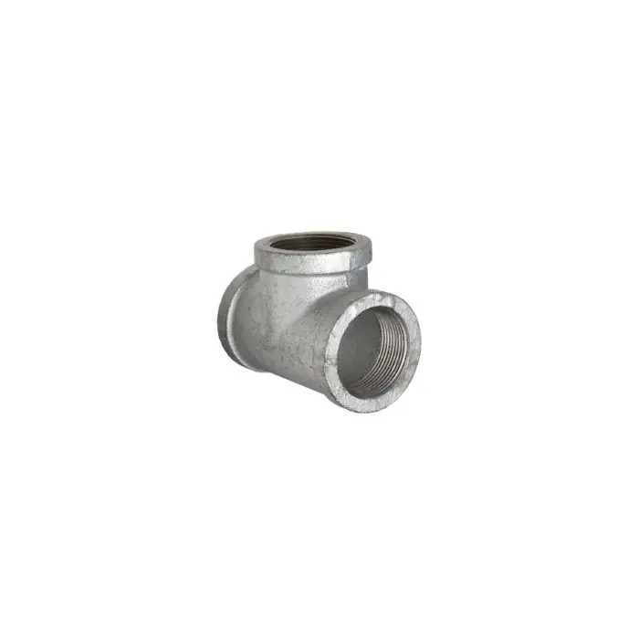 Matco-Norca ZMGTR050403 Black Iron Reducer Tee 1 inch x 3/4 inch x 1/2 inch